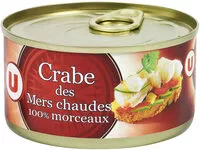 Mängden socker i Crabe 100% morceaux