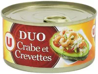 Mängden socker i Duo crabe et crevettes