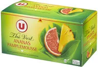 Mängden socker i Thé vert saveur pamplemousse ananas