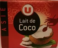 Mängden socker i Lait de coco