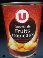 Mängden socker i Cocktail de Fruits tropicaux