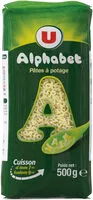 Mängden socker i Pates alphabets