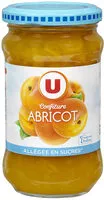 Mängden socker i Confiture d'abricot allégée