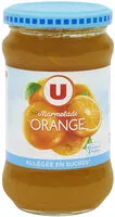 Mängden socker i Marmelade d'orange allégée