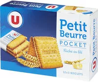 Mängden socker i Petits beurres pocket