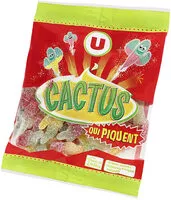 Mängden socker i Bonbons gélifiés cactus super acides