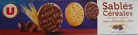 Mängden socker i Sablés Céréales nappés de Chocolat au Lait