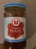 Mängden socker i Confiture fraise