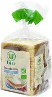 Mängden socker i Pain de mie spécial sandwich nature grandes tranches