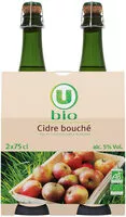 Mängden socker i Cidre brut 4,5° Bio