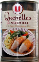 Mängden socker i Quenelles de volaille - sauce champignons