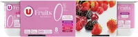 Mängden socker i Yaourt Fruits rouges 0%