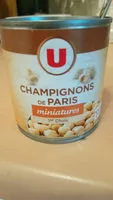 Mängden socker i Champignons de Paris Miniatures