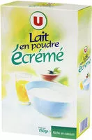 Mängden socker i Lait écrémé en poudre