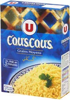 Mängden socker i Graine couscous grains moyens