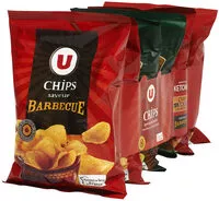 Mängden socker i Chips arome (ketchup/moutarde/barbecue)