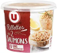 Mängden socker i Rillettes aux deux saumons