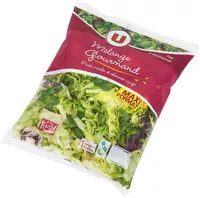 Mängden socker i Salade Mélange Gourmand (frisée,mâche,chicorée rouge)