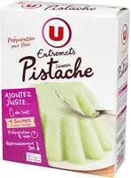 Mängden socker i Les entremets préparation pour flan pistache