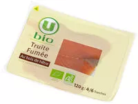 Mängden socker i Truite fumée au bois de hêtre