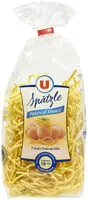 Mängden socker i Pâtes aux oeufs Späetzle IGP d'Alsace