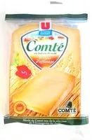 Mängden socker i Comté au lait cru de vache (33 % MG)