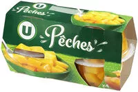 Mängden socker i Coupelles de fruits à la pêche