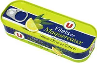 Mängden socker i Filets de maquereaux à la sauce olive et citron