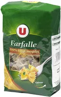 Mängden socker i Farfalle blé complet