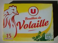 Mängden socker i Bouillon de Volaille