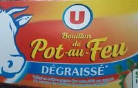 Mängden socker i Bouillon De Pot-au-feu Dégraissé U, 10 Tablettes, 100G,
