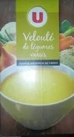Mängden socker i Velouté de légumes variés