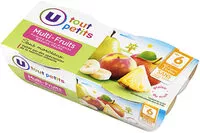 Mängden socker i Bols pomme multifruits 6 mois