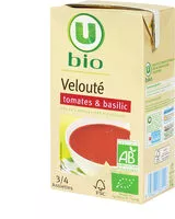 Mängden socker i Velouté tomates et basilic Bio