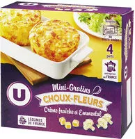 Mängden socker i Mini gratins de choux fleurs
