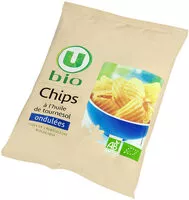 Mängden socker i Chips ondulées