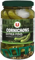 Mängden socker i Cornichons extra-fins au vinaigre
