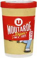 Mängden socker i Moutarde forte de Dijon