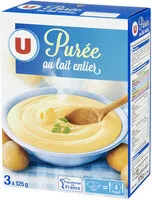 Mängden socker i Purée au lait entier