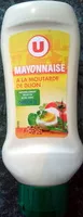 Mängden socker i U Mayonnaise à la moutarde de dijon