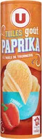 Mängden socker i Tuiles goût paprika