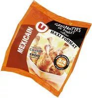 Mängden socker i Grignotte de poulet rôtie goût mexicain