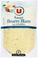 Mängden socker i Sauce beurre blanc échalote