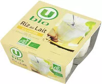 Mängden socker i Riz au lait saveur vanille