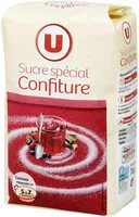 Mängden socker i Sucre spécial pour confiture