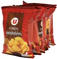 Mängden socker i Chips ondulées easy