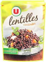 Mängden socker i Lentilles cuisinées
