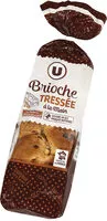 Mängden socker i Brioche tressée aux pépites de chocolat au lait
