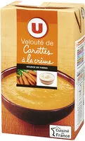 Mängden socker i Velouté de carottes à la crème