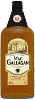 Mängden socker i Blended Scotch Whisky 3 ans d'âge Mac Gallagan 40°